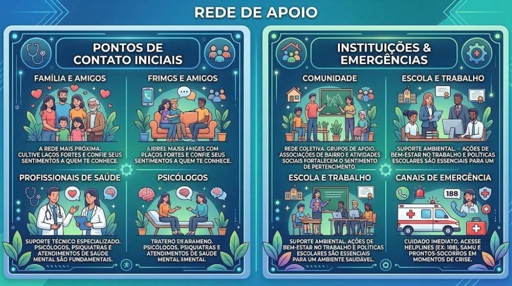como construir rede de apoio