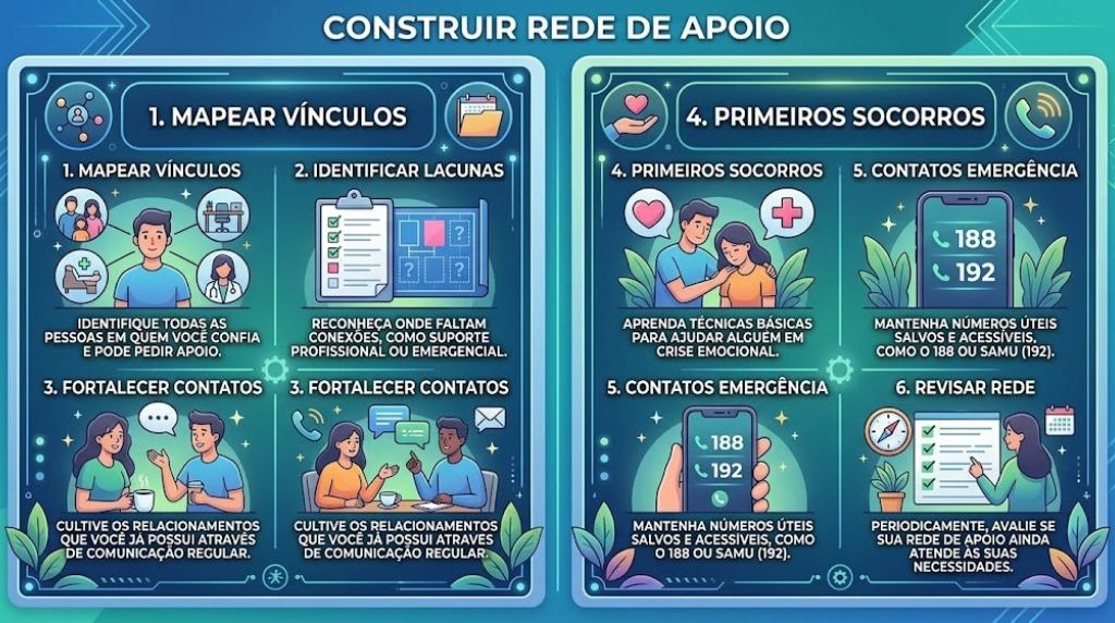 como construir rede de apoio